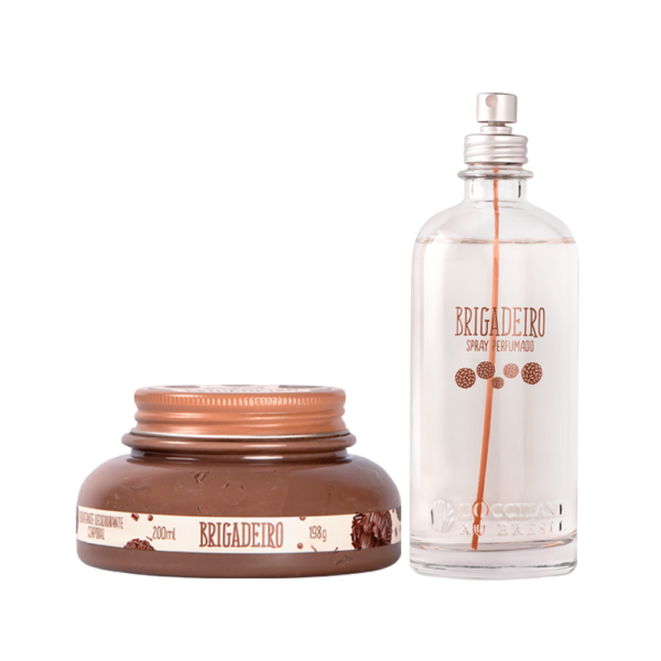 Combo Hidratação e Spray Perfumado Brigadeiro