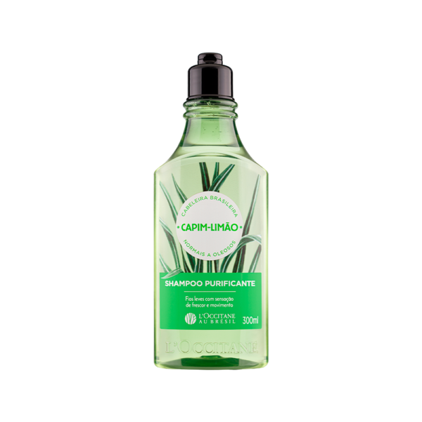 Shampoo Purificante Cabeleira Brasileira Capim-Limão 300ml