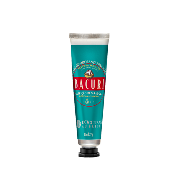 Creme Desodorante de Mãos Textura Mousse Bacuri 30ml