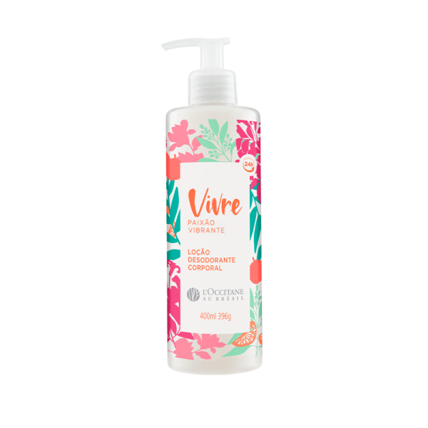 Loção Desodorante Corporal Paixão Vibrante 400ml