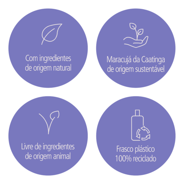 Shampoo Cabeleira Cacheada Maracujá 300ml - Image 2